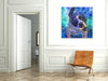 Iris-Scott,Modern & Contemporary,Animals,Impressionism,surreal,finger paint,animal,dog,shaking dog,wet,splatter,