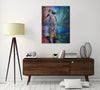 Iris-Scott,Modern & Contemporary,Animals,Impressionism,surreal,finger paint,animal,dog,shaking dog,wet,splatter,water,