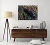 Iris-Scott,Modern & Contemporary,Animals,Landscape & Nature,Abstract,Impressionism,surreal,finger paint,animal,nature,landscape,bird,forest,raven,