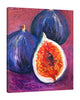 Chiara-Magni,Modern & Contemporary,Food & Beverage,Finger-paint,fig,figs,food,fruits,vegetables,violet,blue,red,yellow,orange,