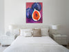 Chiara-Magni,Modern & Contemporary,Food & Beverage,Finger-paint,fig,figs,food,fruits,vegetables,violet,blue,red,yellow,orange,