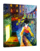 Chiara-Magni,Modern & Contemporary,People,Fashion,Finger-paint,woman,geisha,geiko,blue,violet,buildings,building,