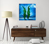 Chiara-Magni,Modern & Contemporary,Landscape & Nature,Finger-paint,trees,tree,blue,black,mountains,skies,clouds,green,white,