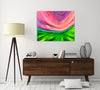 Chiara-Magni,Modern & Contemporary,Abstract,Landscape & Nature,Finger-paint,pink,green,skies,blue,fields,violet,lines,abstract,