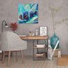 Iris-Scott,Coastal,Modern & Contemporary,Nautical & Beach,Animals,fingerpaint,finger paint,succulent,succulents,animals,plants,animal,plant,fish,coastal,blue,green,