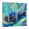 Iris-Scott,Coastal,Modern & Contemporary,Nautical & Beach,Animals,fingerpaint,finger paint,succulent,succulents,animals,plants,animal,plant,fish,coastal,blue,green,