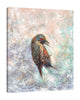 Iris-Scott,Modern & Contemporary,Animals,animals,animal,birds,bird,flicker,wings,feathers,feather,beak,cream,gray,grey,