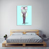 Ludwig-Van-Bacon,Vertical,3X4,Modern & Contemporary,Animals,Humor,People,Entertainment,humor,words,words and phrases,animals,animal,cat,cats,hearts,heart,eat people,people,man,standing,activist,activist jeffrey,figure,save cats,Red,Blue,Charcoal Gray,Purple,Mint Blue,Gray