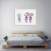Ludwig-Van-Bacon,Horizontal,4X3,Modern & Contemporary,People,bffs,bff,best friends,best friend,friends,friend,woman,women,girls,girl,man,heart,hearts,torn,torns,Tan White,White,Mint Blue,Tan Brown,Gray,Blue,Sky Blue,Lavender Purple,Coral Pink
