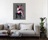 Ludwig-Van-Bacon,Vertical,3X4,Modern & Contemporary,Entertainment,People,Fantasy & Sci-Fi,erotic,couple,bdsm,cosplay,words,deer,horns,suits,woman,sweet baby girl,sitting,Slate Gray,White,Charcoal Gray,Blue,Steel Blue,Lavender Purple,Nude White,Tan Brown
