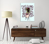 Ludwig-Van-Bacon,Vertical,3X4,Modern & Contemporary,People,man,guy,dog poo,dog poos,poos,poo,words,scribble,scribbles,brown,Lavender Purple,Purple,Mist Gray,Gray,Charcoal Gray,Blue,White