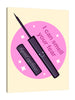 Ludwig-Van-Bacon,Vertical,3X4,Modern & Contemporary,Fashion,Humor,Entertainment,eyeliner,eyeliners,liners,liner,sparkles,sparkle,I can smell your fear,fear,circles,circle,makeup,makeups,words,words and phrases,I can smell your fear,Red,Nude White,Black,Gray,Charcoal Gray,White