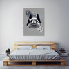 Ludwig-Van-Bacon,Vertical,3X4,Modern & Contemporary,Fantasy & Sci-Fi,Food & Beverage,People,entertainment,guyphomet,foods,food,pizza,pizzas,burger,burgers,wings,wing,hotdogs,cargo,cargo pants,horns,horn,gray,grey,Blue,White,Charcoal Gray,Gray,Navy Blue,Turquoise Blue,Sky Blue