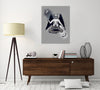 Ludwig-Van-Bacon,Vertical,3X4,Modern & Contemporary,Fantasy & Sci-Fi,Food & Beverage,People,entertainment,guyphomet,foods,food,pizza,pizzas,burger,burgers,wings,wing,hotdogs,cargo,cargo pants,horns,horn,gray,grey,Blue,White,Charcoal Gray,Gray,Navy Blue,Turquoise Blue,Sky Blue