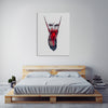 Ludwig-Van-Bacon,Vertical,3X4,Modern & Contemporary,Entertainment,kreuger,kreugerlingus,freddy,freddy kreuger,knife,knives,halloween,gloves,glove,blood,bloody,Blue,Rose Red,Gray