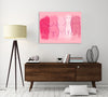 Ludwig-Van-Bacon,Horizontal,4X3,Modern & Contemporary,People,women,woman,lady,ladies,body,bodies,erotic,boobs,boob,tummy,tummies,pink,blush,Gold Orange,Tan Orange,Nude White,Mist Gray,Gray,Brown,White