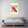 Ludwig-Van-Bacon,Vertical,3X4,Modern & Contemporary,Entertainment,Humor,words,word,no negativity,crystals,crystal,green,red,sparkles,sparkle,circles,circle,yellow,negativity,positivity,Yellow,White,Gray,Mint Blue,Tan Orange,Charcoal Gray,Purple,Tan White,Jade Green