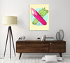 Ludwig-Van-Bacon,Vertical,3X4,Modern & Contemporary,Entertainment,Humor,words,word,no negativity,crystals,crystal,green,red,sparkles,sparkle,circles,circle,yellow,negativity,positivity,Yellow,White,Gray,Mint Blue,Tan Orange,Charcoal Gray,Purple,Tan White,Jade Green