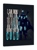 Ludwig-Van-Bacon,Vertical,3X4,Modern & Contemporary,People,Fantasy & Sci-Fi,Entertainment,space cowboy,cowboys,space,words and phrases,words,I can bring you in warm or I can bring you in cold,warm,cold,gun,guns,cape,sapce,scifi,Sea Green,Charcoal Gray,Blue,Gray,Mint Green,White,Black