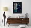 Ludwig-Van-Bacon,Vertical,3X4,Modern & Contemporary,People,Fantasy & Sci-Fi,Entertainment,space cowboy,cowboys,space,words and phrases,words,I can bring you in warm or I can bring you in cold,warm,cold,gun,guns,cape,sapce,scifi,Sea Green,Charcoal Gray,Blue,Gray,Mint Green,White,Black
