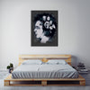 Ludwig-Van-Bacon,Vertical,3X4,Modern & Contemporary,Fantasy & Sci-Fi,Entertainment,People,tim burton,figures,figure,movie,movies,director,cinema,cinemas,characterscharacter,black,spots,spot,Sky Blue,Navy Blue,Blue,Army Green,Charcoal Gray,Green,White,Black