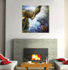 Mario-Sanchez-Nevado,Square,Impressionism,Modern & Contemporary,Buildings & Cityscapes,Fantasy & Sci-Fi,Animals,People,nature,mother earth,earth,woman,mother,trees,waterfall,waterfalls,mountian,mountains,forests,animals,animal,birds,bird,beauty,gun,guns,pollution,pollutions,smoke,fire,buildings,building,roulette gun,Red,Charcoal Gray,Black,Gray,Blue,Purple,Mint Green
