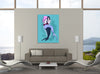 Ludwig-Van-Bacon,Vertical,3X4,Modern & Contemporary,Entertainment,Fantasy & Sci-Fi,mermaid,mermaids,bubble,bubbles,sea,seas,lgbt,fantasy,coastal,fashion,Charcoal Gray,Red,Mint Green,Blue,Green,Black,Mist Gray
