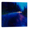 Iris-Scott,Modern & Contemporary,Landscape & Nature,cobalt blut,blue,road,lights,trees,blurry,forests,