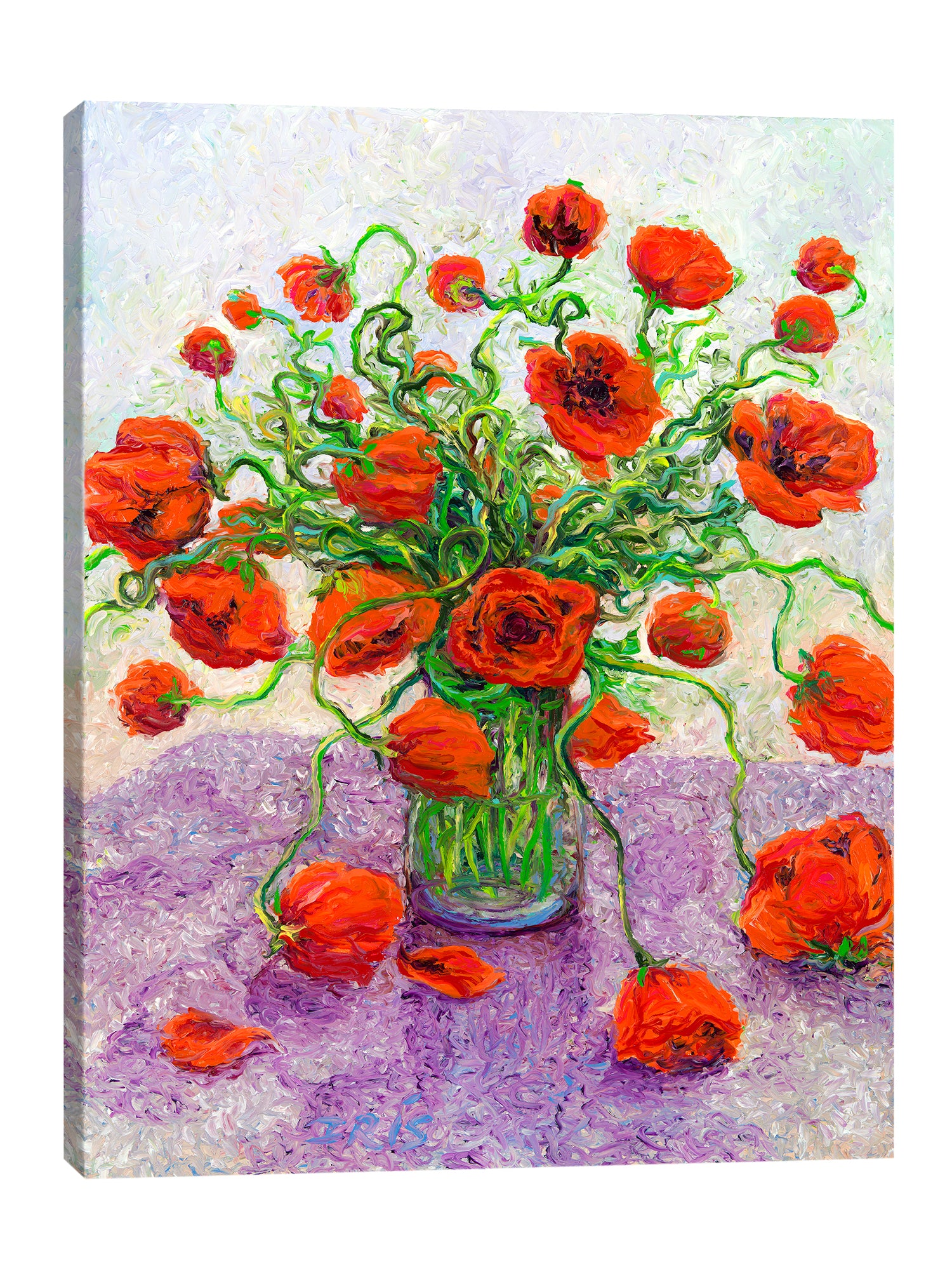 Iris-Scott,Modern & Contemporary,Floral & Botanical,roses,stems,vases,vessels,tables,florals,flowers,