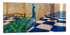Iris-Scott,Modern & Contemporary,Animals,peacock,peacocks,animals,animal,tigers,tiger,tiles,squares,