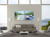 Iris-Scott, impressionism, Abstract, cars, forests, Iris-Scott, lights, Modern & Contemporary, streets, trees, multi-panel