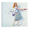 Iris-Scott,Modern & Contemporary,People,woman,women,lady,umbrella,shattered,pieces,fashion,