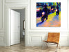 Iris-Scott,Modern & Contemporary,Transportation,motors,motorcycles,cars,lights,buildings,cities,