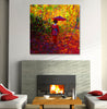 Iris-Scott,Modern & Contemporary,People,woman,women,geisha,parasol,brush strokes,
