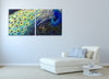 Iris-Scott, impressionism, Animals, eyes, feather, feathers, Iris-Scott, Modern & Contemporary, peacock, peacocks, multi-panel