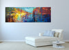 Iris-Scott, impressionism, automotive, buildings, cars, cities, Iris-Scott, Modern & Contemporary, taxis, Transportation, multi-panel