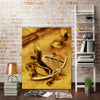 Don-Farrall,Modern & Contemporary,Nautical & Beach,compasses,swirls,telescopes,coastal,yellow,gold,Red,Gray,Mist Gray,Charcoal Gray,Sky Blue,Green