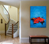 Don-Farrall,Modern & Contemporary,Floral & Botanical,leaves,leaf,blue,white,strokes,Red,Gray,Brown,Purple,Black