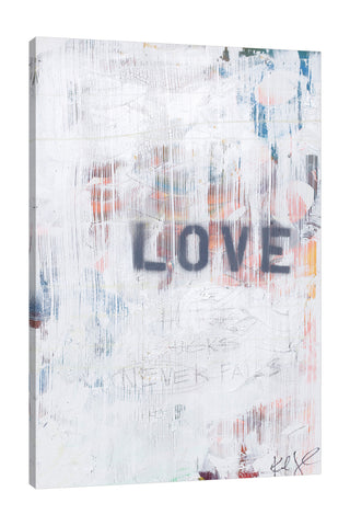 Love Never Fails (White)