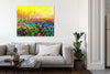 Iris-Scott,Modern & Contemporary,Floral & Botanical,florals,flowers,trees,yellow,grass,circles,