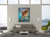 Iris-Scott,Modern & Contemporary,Animals,animals,dogs,wagging,threads,