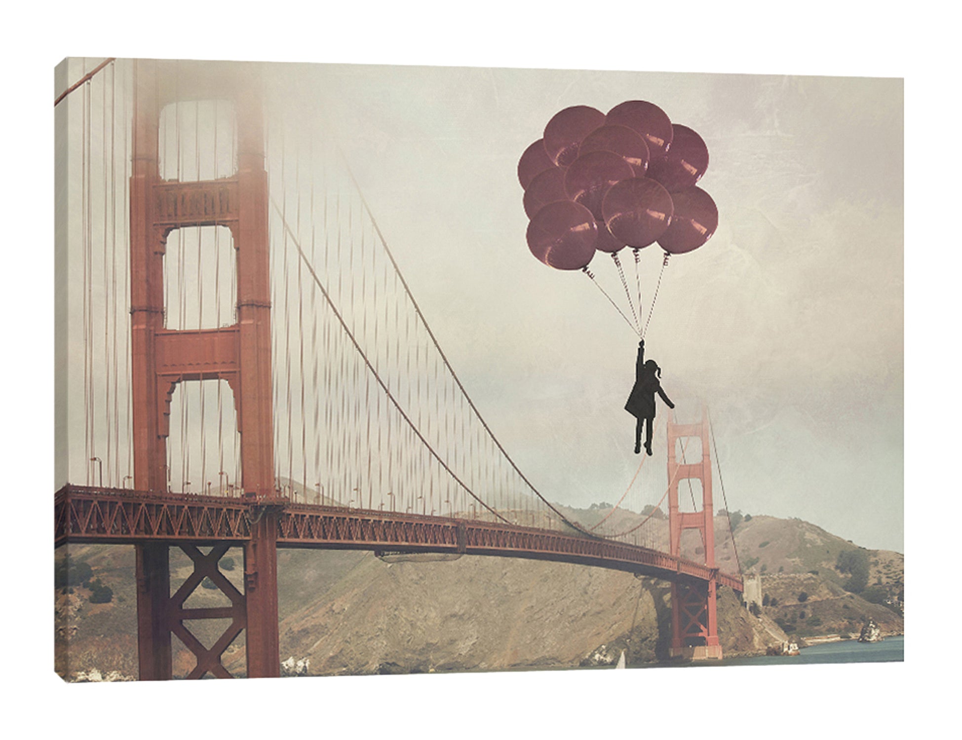Golden Gate Bridge Girl