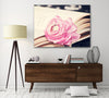 Ashley-Davis,Modern & Contemporary,Floral & Botanical,florals,flowers,books,close ups,book,flower,floral,ranuculus,Tan White,Mist Gray,Coral Pink,Steel Blue,Charcoal Gray,Black,White,Gray