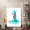 Don-Farrall,Modern & Contemporary,Abstract,absrtact,paint,drips,painting,black,blue,white,Purple,White,Gray