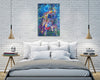 Iris-Scott,Modern & Contemporary,Animals,shaking dog,impressionism,animal,finger paint,splatters,animals,