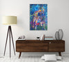Iris-Scott,Modern & Contemporary,Animals,shaking dog,impressionism,animal,finger paint,splatters,animals,