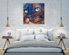 Iris-Scott,Modern & Contemporary,Animals,impressionism,animals,cats.close ups,whiskers,