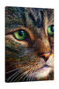 Iris-Scott,Modern & Contemporary,Animals,cat,impressionism,animal,finger paint,close ups,