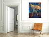 Iris-Scott,Modern & Contemporary,Animals,shaking dog,impressionism,animal,finger paint,animals,dogs,