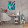 Iris-Scott,Modern & Contemporary,Floral & Botanical,Landscape & Nature,Impressionism,Cactus,finger paint,plants,succulent,